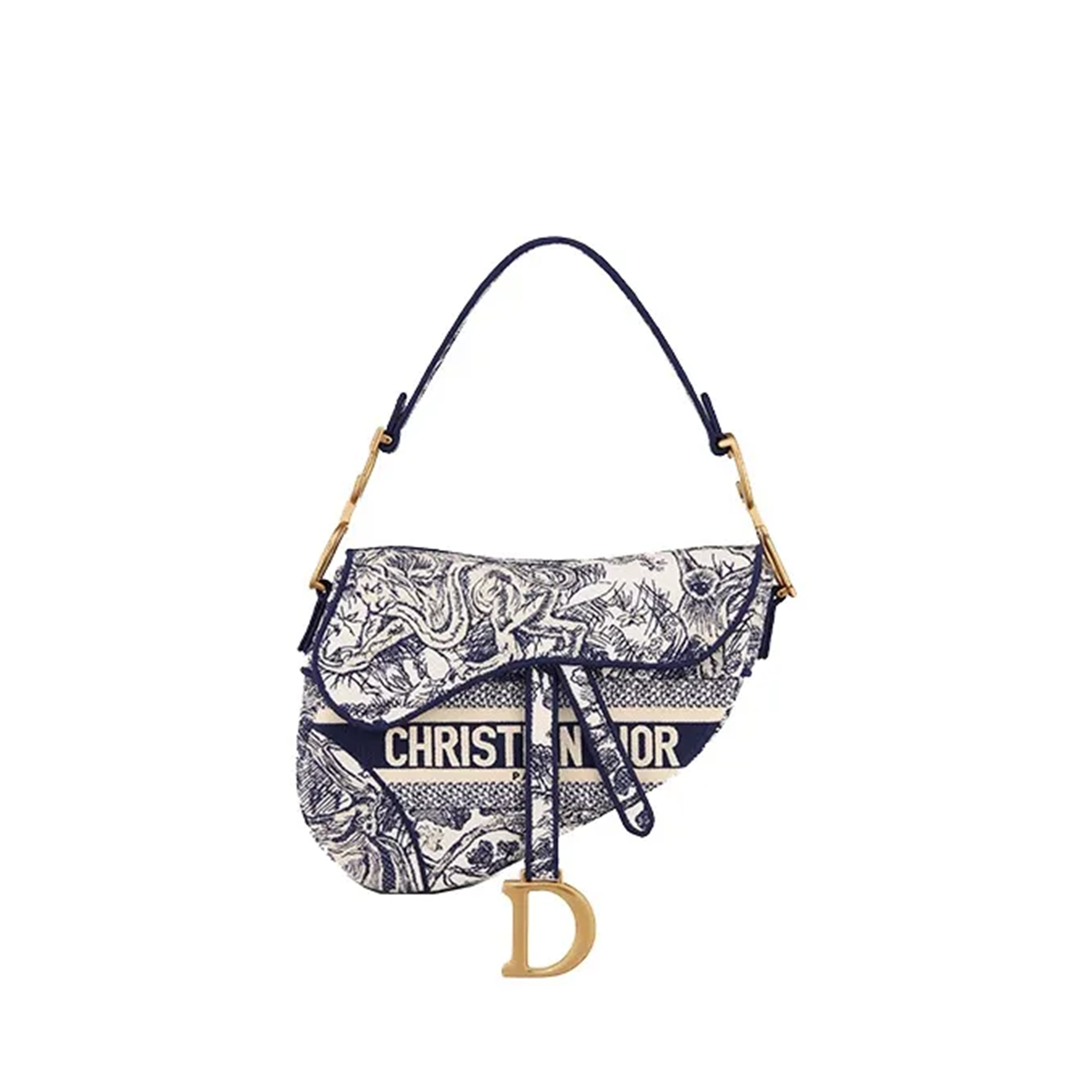 D*or saddle handbags m0446ctdt-m808 (25.5*20*6.5cm)